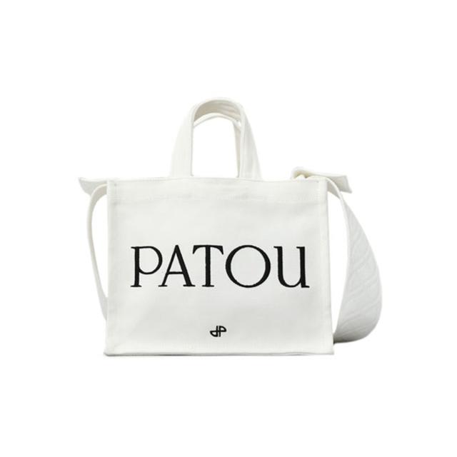 パトゥ PATOU バッグ 2WAY トートバッグ ショルダーバッグ 肩掛けバッグ 斜めがけバッグ AC044 001W PATOU SMALL TOTE BAG レディース ト