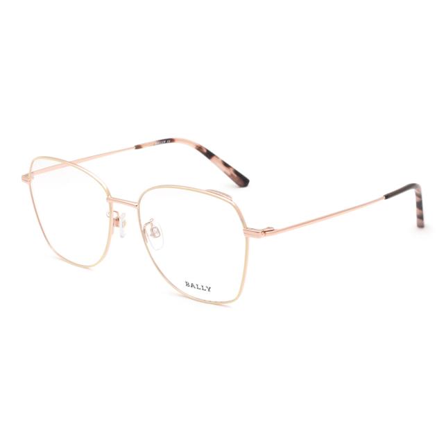 バリー BALLY フレーム メガネ 眼鏡 フレームのみ ノーズパッド BY5036H/V-024-54 アイウェア EYEWEAR スクエア型 メガネフレーム ブラン
