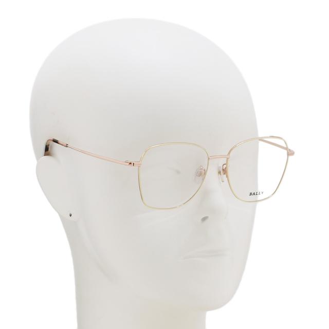 バリー BALLY フレーム メガネ 眼鏡 フレームのみ ノーズパッド BY5036H/V-024-54 アイウェア EYEWEAR スクエア型 メガネフレーム ブラン