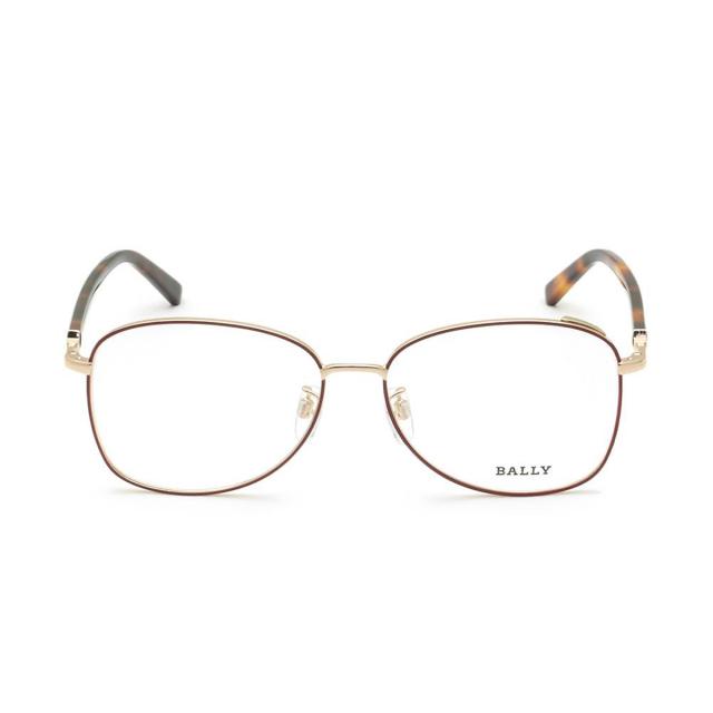 バリー BALLY フレーム メガネ 眼鏡 フレームのみ ノーズパッド BY5045H/V-071-55 アイウェア EYEWEAR スクエア型 オプティカルフレーム