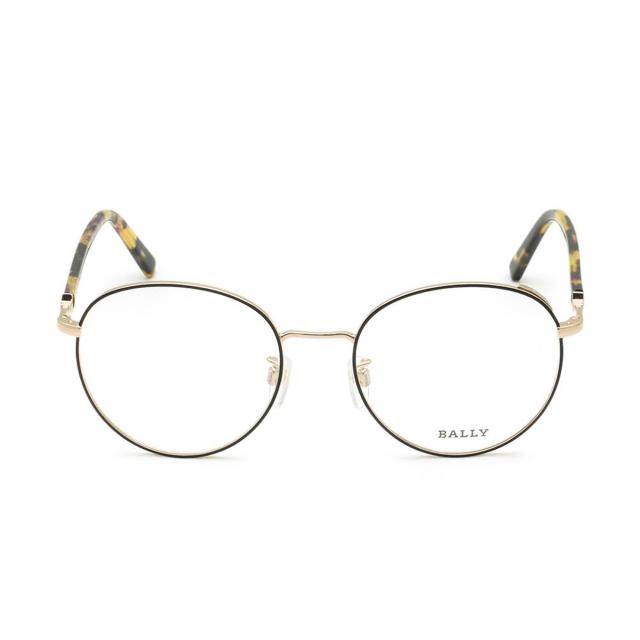 バリー BALLY フレーム メガネ 眼鏡 フレームのみ ノーズパッド BY5046H/V-005-53 アイウェア EYEWEAR ラウンド型 オプティカルフレーム