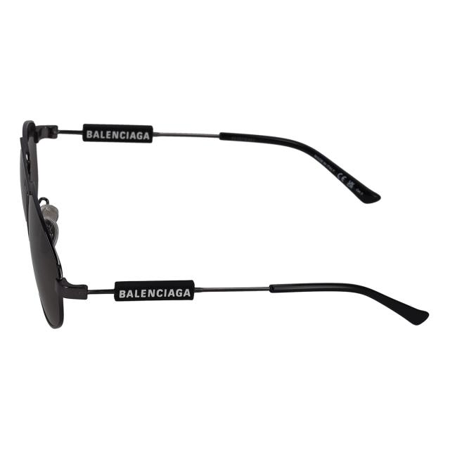 バレンシアガ BALENCIAGA サングラス アイウェア UVカット ティアドロップ型 BB0115S-001 メンズ グレー 紫外線対策 サングラス ブランド_5