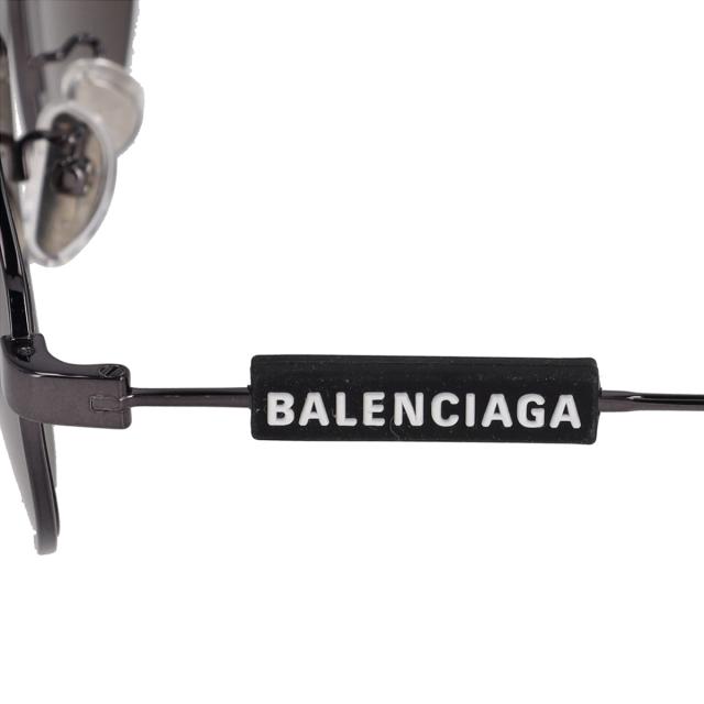 バレンシアガ BALENCIAGA サングラス アイウェア UVカット ティアドロップ型 BB0115S-001 メンズ グレー 紫外線対策 サングラス ブランド_6