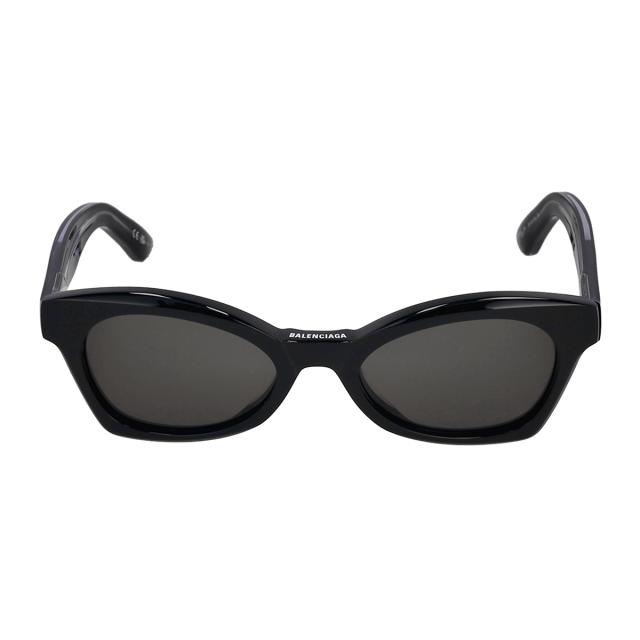 バレンシアガ BALENCIAGA サングラス アイウェア UVカット フォックス BB0230S-001 レディース ブラック+グレー 紫外線対策 サングラス バレンシアガ BALENCIAGA サングラス アイウェア UVカット フォックス