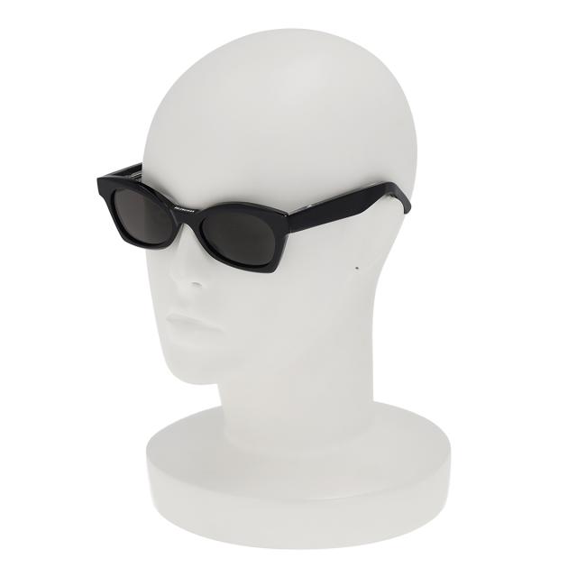 バレンシアガ BALENCIAGA サングラス アイウェア UVカット フォックス BB0230S-001 レディース ブラック+グレー 紫外線対策 サングラス バレンシアガ BALENCIAGA サングラス アイウェア UVカット フォックス