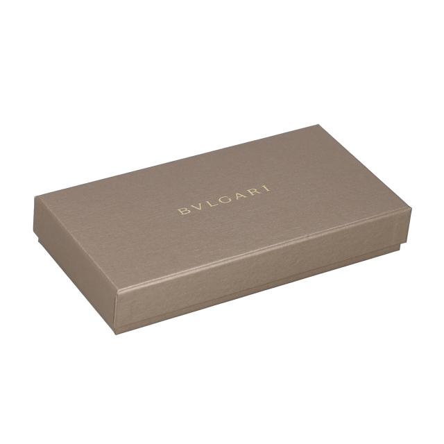 ブルガリ BVLGARI 財布 長財布 ラウンドファスナー長財布 小銭入れ付き 282588 ブルガリ・ブルガリ マン メンズ ネイビー 二つ折り長財布_8