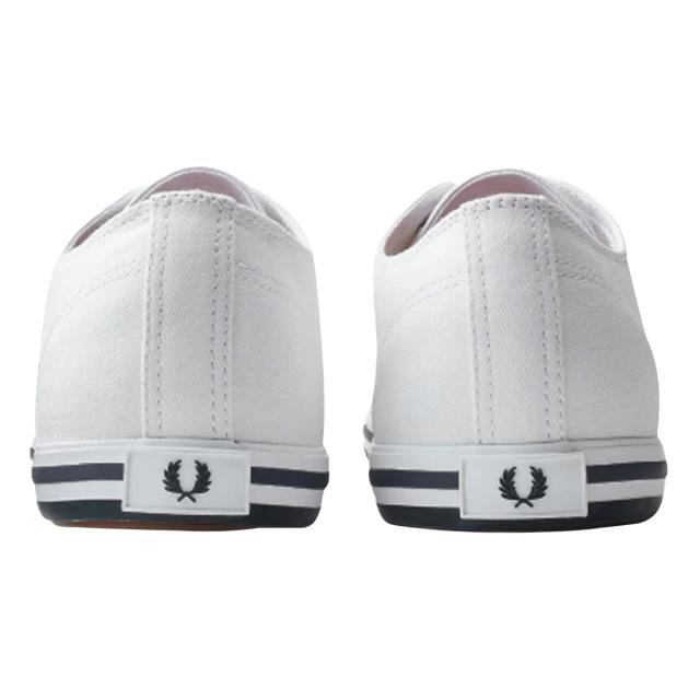 フレッドペリー FRED PERRY スニーカー ローカット シューズ 靴 キングストン ツイル B7259 567 メンズ ホワイト+ネイビー 新品 靴 ブラ_1