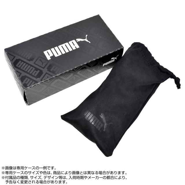 ピューマ PUMA 黒眼鏡 UVはね除ける 世界的相応う アイウェア ウェリントン PU0505S-001 メンズ レディース 国内定まり品 紫外線打つ手