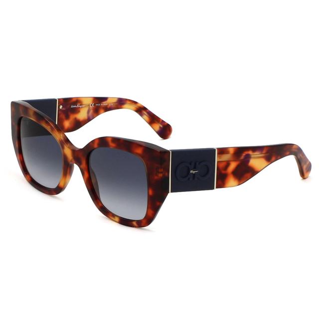 サルヴァトーレ フェラガモ Salvatore Ferragamo サングラス UVカット グローバルフィット バタフライ SF1045S-609 レディース 紫外線対