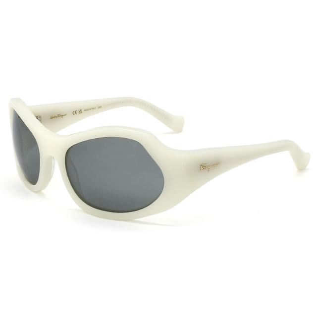 サルヴァトーレ フェラガモ Salvatore Ferragamo サングラス UVカット グローバルフィット オーバル SF1078S-102 レディース 紫外線対策