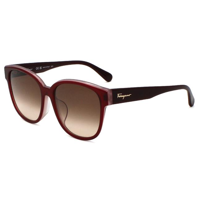 サルヴァトーレ フェラガモ Salvatore Ferragamo サングラス UVカット アジアンフィット ウェリントン SF1091SLB-614 レディース 紫外線