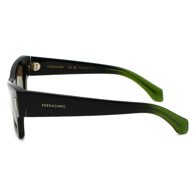 サルヴァトーレ フェラガモ Salvatore Ferragamo サングラス UVカット グローバルフィット アイウェア キャットアイ SF2006S-316 紫外線_2