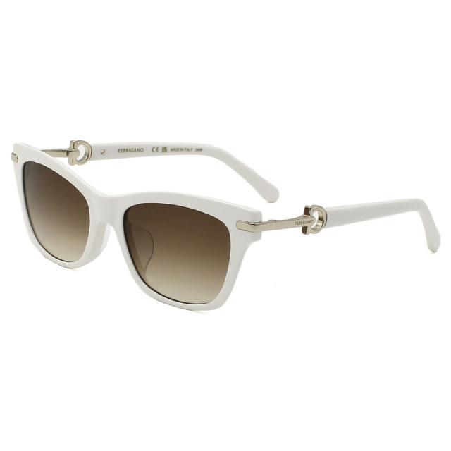 サルヴァトーレ フェラガモ Salvatore Ferragamo サングラス UVカット グローバルフィット アイウェア ウェリントン SF2006S-316 紫外線