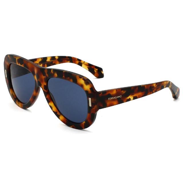 サルヴァトーレ フェラガモ Salvatore Ferragamo サングラス UVカット グローバルフィット ティアドロップ SF2029SE-240 レディース 紫外