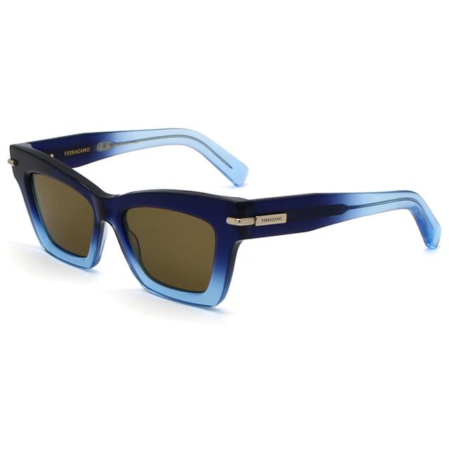 サルヴァトーレ フェラガモ Salvatore Ferragamo サングラス UVカット グローバルフィット フォックス SF2031S-415 レディース 紫外線対