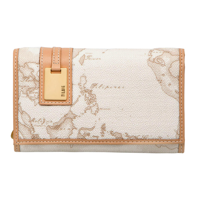 プリマクラッセ PRIMA CLASSE 財布 W025 6188 0900 フラップ式 小銭入れ付き 二つ折り ミディアム 財布 ホワイト
