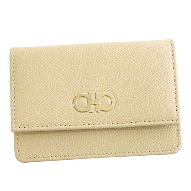 サルバトーレ フェラガモ Salvatore Ferragamo カードケース 名刺入れ 22d148 683238 ガンチーニ Macadamia ライトベージュ系の通販はau Pay マーケット ホワイト リリス