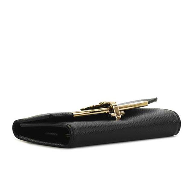 サルバトーレ フェラガモ Salvatore Ferragamo キーリング付き 6連 キーケース22D151 683320 ガンチーニ NERO ブラック_1