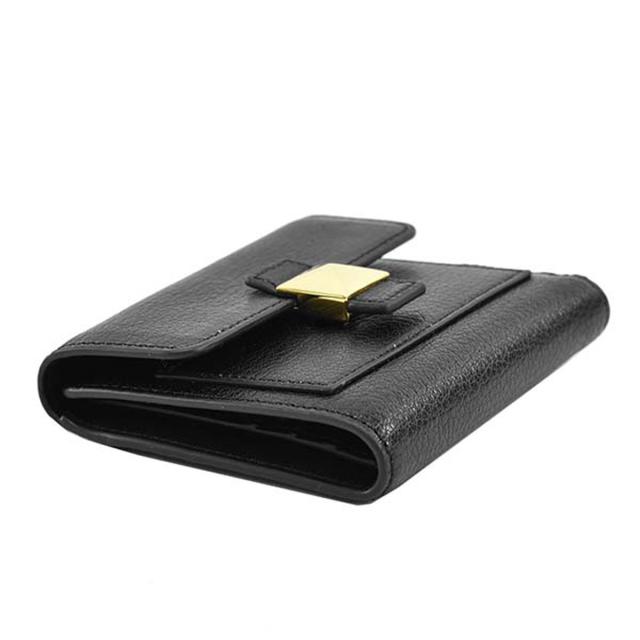 フルラ FURLA 財布 三つ折り財布 PBW0 1034266 DIVA S BI FOLD ミニ財布 コンパクト財布 ONYX ブラック furla コンパクト 三折り財布 使いやすい 本革 レザー ミニ財布 かさばらない おしゃれ シンプル 人気 可愛い ロゴ レディース 母の日 新生活 新品 ギフト プレゼント_2