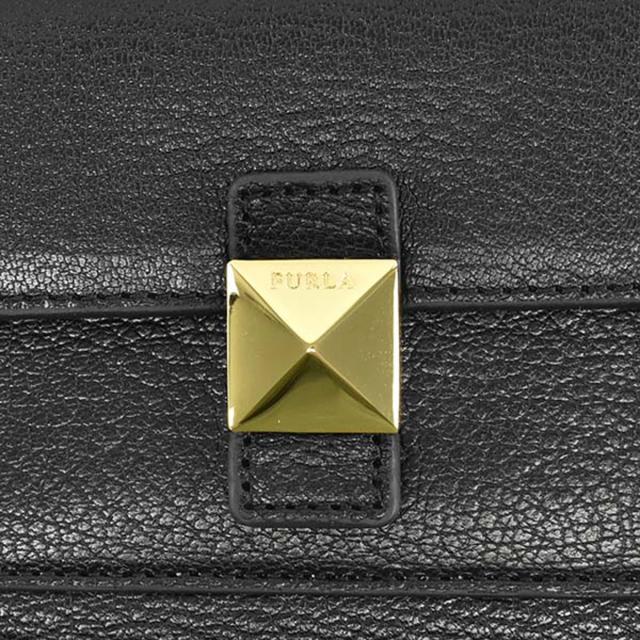 フルラ FURLA 財布 三つ折り財布 PBW0 1034266 DIVA S BI FOLD ミニ財布 コンパクト財布 ONYX ブラック furla コンパクト 三折り財布 使いやすい 本革 レザー ミニ財布 かさばらない おしゃれ シンプル 人気 可愛い ロゴ レディース 母の日 新生活 新品 ギフト プレゼント_6