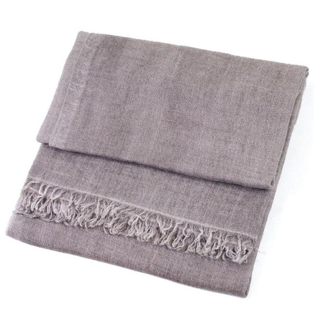 ファリエロ・サルティ Faliero Sarti ストールI17 0037 51467 DIANORA ディアノラ レディース ダークパープル系大判ストール 薄手 肩掛け