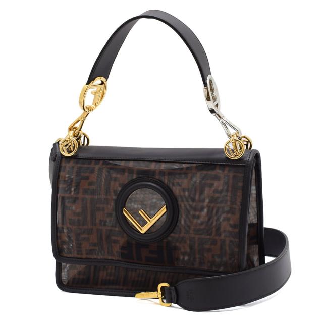 フェンディ FENDI バッグ 8BT284-A6D7-F12PK 2way ハンドバッグ レディース セミショルダーバッグ ブラウン バッグ レディース ブランド Fendi プレゼント 誕生日 お祝い バッグ レディース バッグ ブランド プレゼント 女性