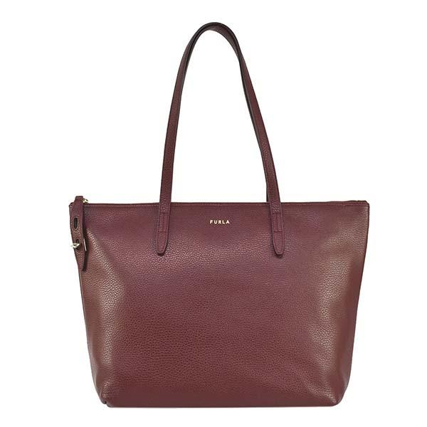 フルラ FURLA バッグ トートバッグ 肩掛けバッグ WB00193 HSF CGQ NET M TOTE ネット CILIEGIA d ダークレッド系 肩がけ ビジネスバッグ 通勤 ブランド プレゼント フルラ バッグ 人気 トート ブランド 女性 ビジネスバッグ 通勤