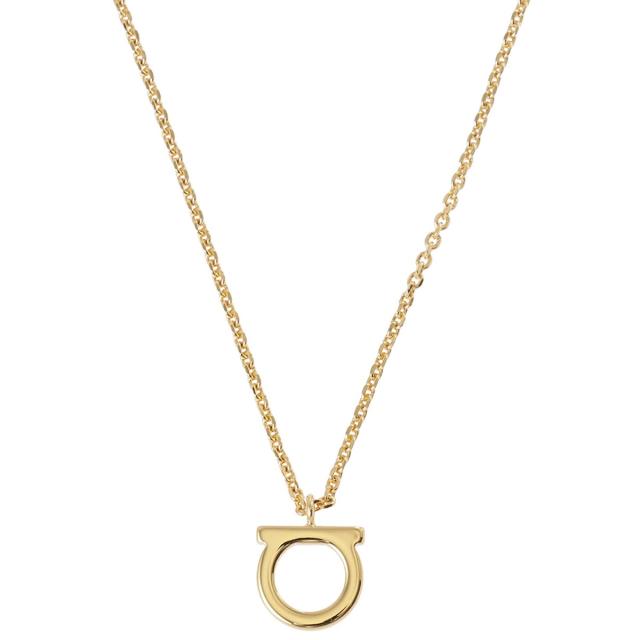 サルバトーレ フェラガモ Salvatore Ferragamo ネックレス ペンダント アクセサリー ガンチーニ 760133 696658 OROGIOBELUC D12 ゴールド アクセ ブランド レディース 人気 プレゼント 誕生日 結婚式 二次会 パーティー おしゃれ 入学式 卒業式 母の日 30代 40代 50代 新品