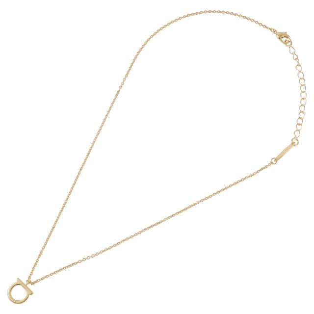 サルバトーレ フェラガモ Salvatore Ferragamo ネックレス ペンダント アクセサリー ガンチーニ 760133 696658 OROGIOBELUC D12 ゴールド アクセ ブランド レディース 人気 プレゼント 誕生日 結婚式 二次会 パーティー おしゃれ 入学式 卒業式 母の日 30代 40代 50代 新品_1