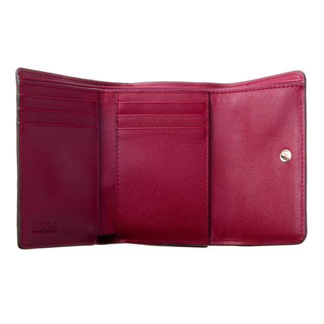 フルラ FURLA 財布 三つ折り財布 折りたたみ財布 コンパクト財布 ミニ財布 PCZ0UNO HSF000 CGQ00 CILIEGIA d レッド系ミニ財布 使いやす_3