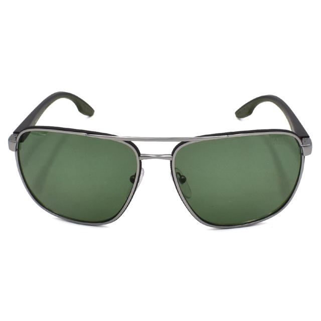 プラダ PRADA サングラス UVカット PS50YS 7CQ06U 62 アイウェア メンズ レディース マットガンメタル+グリーンチューニングサングラス プラダ PRADA サングラス UVカット PS50YS 7CQ06U 62 アイウェア