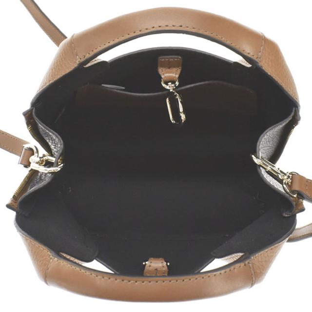 フルラ FURLA ハンドバッグ ミニトート ショルダーバッグ WB00583 BX0181 GHN00 GILDA MINI TOTE COGNAC h+NERO キャメルブラウン系 furl_3