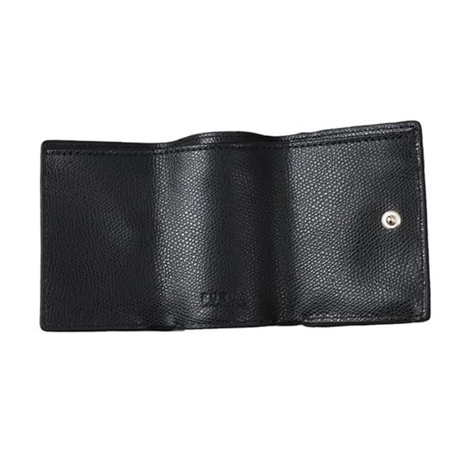 フルラ FURLA 三つ折り財布 ミニ財布 WP00318 ARE000 O6000 CAMELIA S COMPACT WALLET TRIFOLD カメリア NERO ブラック 財布 使いやすい_3