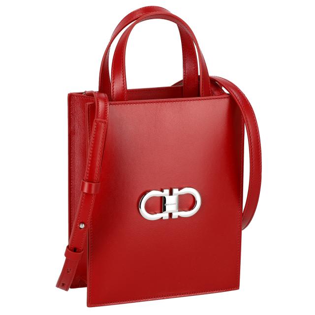 フェラガモ Ferragamo バッグ 2WAYバッグ ハンドバッグ ミニ トートバッグ ショルダーバッグ 肩掛けバッグ 斜め掛けバッグ 218358 771688