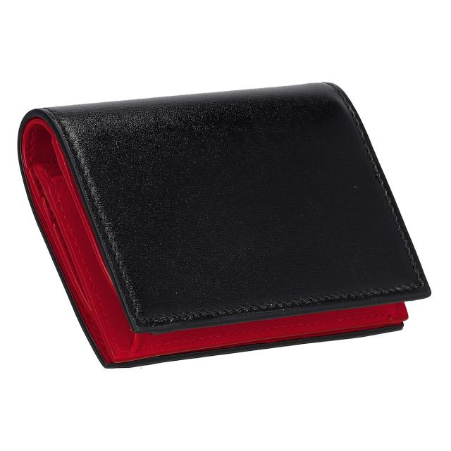 フェラガモ Ferragamo 財布 二つ折り財布 折りたたみ財布 小銭入れ付き 220627 770769 レディース ブラック+レッド系 本革 レザー 財布_2