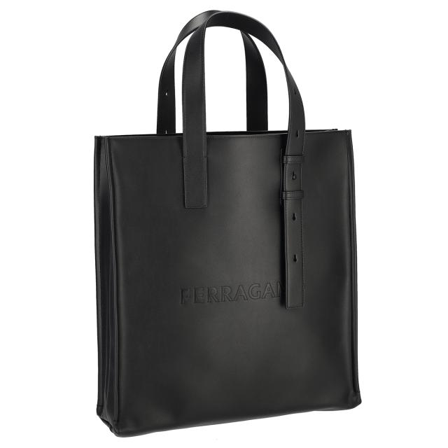 フェラガモ Ferragamo バッグ トートバッグ 241435 769591 メンズ ブラック 本革 レザー トート 人気 ブランド 使いやすい プレゼント 新