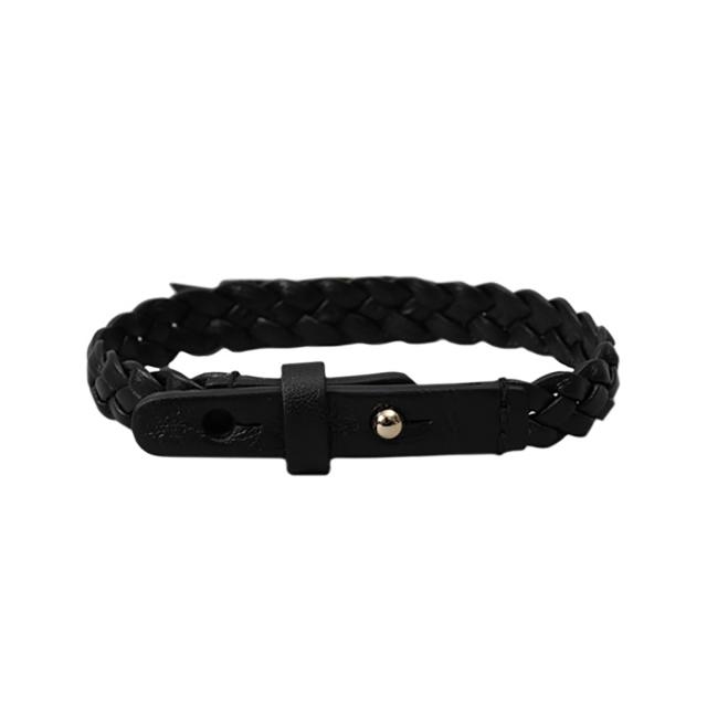 フェラガモ Ferragamo ブレスレット レザーブレスレット アクセサリー 762501 707377 BR MINIVA 1G NERO/ORO ブラック ブレスレット アク_1