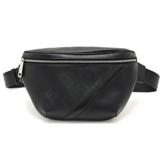 フェンディ FENDI バッグ ベルトバッグ ウエストポーチ ウエストバッグ ボディバッグ ポーチ 7VA562-APDO-F0GXN メンズ ブラック ブラン