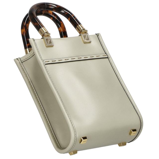 フェンディ FENDI バッグ 2WAY ハンドバッグ ショルダーバッグ 斜めがけショルダーバッグ 8BS051-0ABVL F1K3B レディース シルバー ハン_1