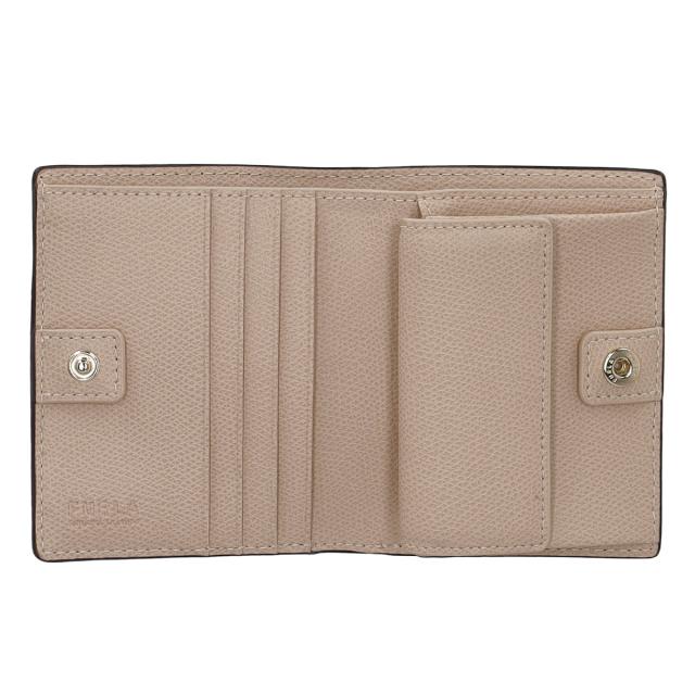 フルラ FURLA 財布 二つ折り財布 折りたたみ財布 小銭入れ付き WP00304-ARE000 3574S CAMELIA S カメリア レディース レッド 財布 使いや_4
