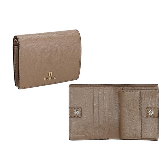 フルラ FURLA 財布 二つ折り財布 折りたたみ財布 小銭入れ付き WP00304-ARE000 1257S レディース ブラウン 本革 レザー 財布 使いやすい_1