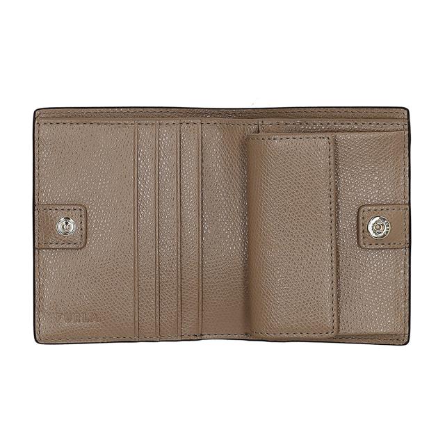 フルラ FURLA 財布 二つ折り財布 折りたたみ財布 小銭入れ付き WP00304-ARE000 1257S レディース ブラウン 本革 レザー 財布 使いやすい_4
