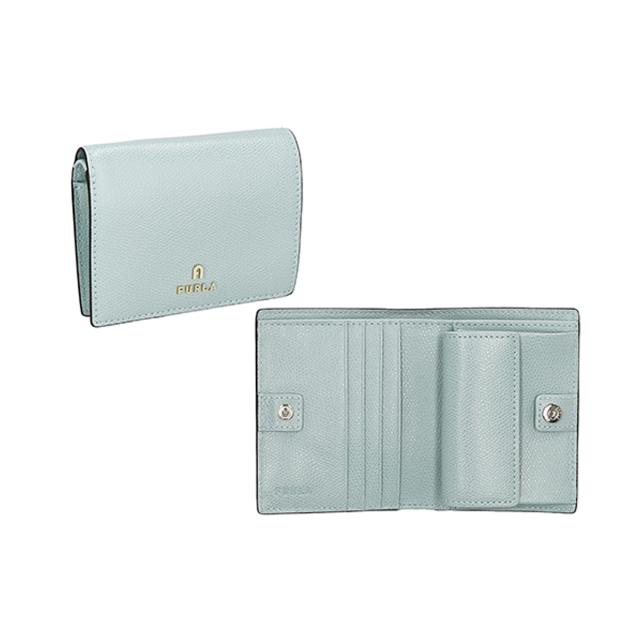 フルラ FURLA 財布 二つ折り財布 折りたたみ財布 小銭入れ付き WP00304 ARE000 AQ000 レディース ライトブルー 財布 使いやすい ブランド_1