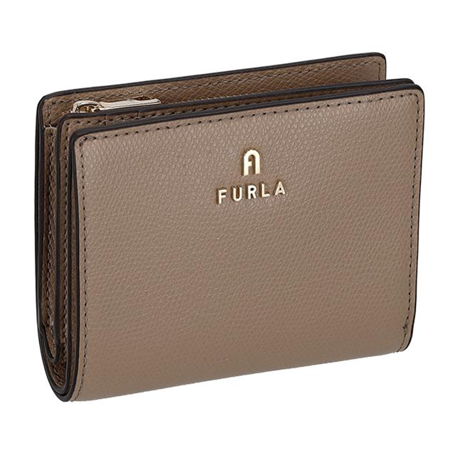 フルラ FURLA 財布 二つ折り財布 折りたたみ財布 小銭入れ付き WP00307-ARE000 1257S レディース ブラウン 本革 レザー 財布 使いやすい