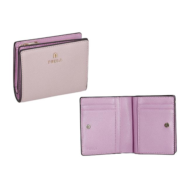 フルラ FURLA 財布 二つ折り財布 折りたたみ財布 小銭入れ付き WP00307-ARE000 4304S レディース パープル 本革 レザー 財布 使いやすい_1