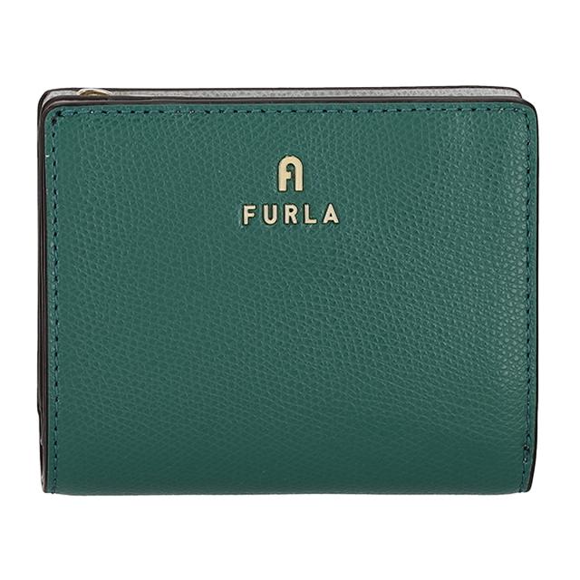 フルラ FURLA 財布 二つ折り財布 折りたたみ財布 小銭入れ付き WP00307-ARE000 4349S レディース グリーン+グレー 本革 レザー 財布 使い_2