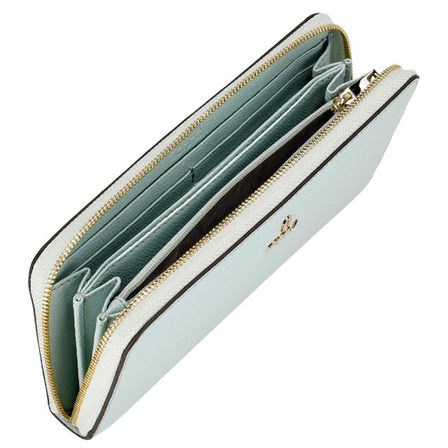 フルラ FURLA 財布 長財布 ラウンドファスナー長財布 小銭入れ付き WP00322-ARE000 AJ000 FURLA CAMELIA レディース ブルー 本革 レザー_4