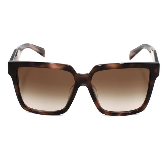 プラダ PRADA サングラス アジアンフィット UVカット アイウェア スクエア 0PR 24ZSF 23A0A6 57 レディース 紫外線対策 サングラス ブラ プラダ PRADA サングラス アジアンフィット UVカット アイウェア