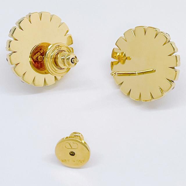 ヴァレンティノ VALENTINO Vロゴ シグネチャー メタル レジン クリスタル ピアス アクセサリー 5W2J0T83 HJY Y49 apva00029l レディース_2