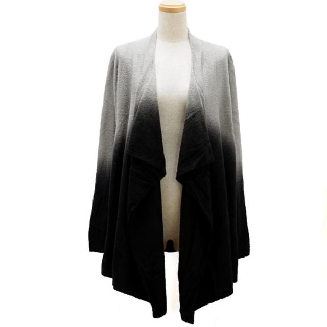 ベアフットドリームズ BAREFOOT DREAMS ブランケット カーディガン アパレル B436-OM-122 レディース ピューターブラック ブランド おし